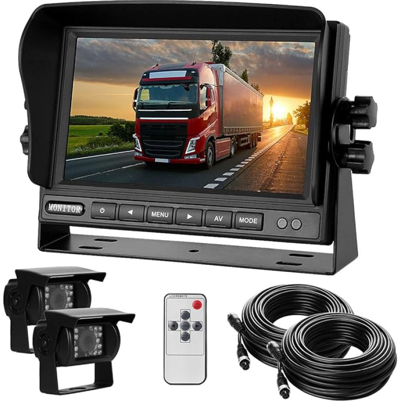 Rear View Camera Set with 7