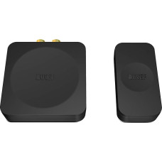 KEF KW1 Wireless Subwoofer Adapter Kit, Black, Suitable for Kube8b, Kube10b, Kube12b, KF92, Radio Transmission, Transmitter + Receiver