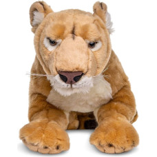 Uni-Toys - Lioness Lying Down - 78 cm (Length) - Plush Wild Animal, Lion - Plush Toy, Cuddly Toy