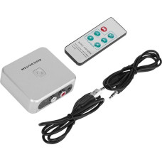 Zerone 3.5 mm Audio Capture Box, Left and Right RCA Channels Music Digitizer 128 Kbps U Disk/SD Card MP3 Digitizer