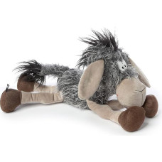 SIGIKID 42816 Don Donkey BeastsTown Donkey Donkey for Girls Boys and Adults Cuddly Toy Recommended from 3 Years Grey/Brown/Donkey