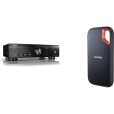 Denon PMA-600NE Full Amplifier with 70 W per Channel and Bluetooth & SanDisk Extreme Portable SSD 2 TB Black