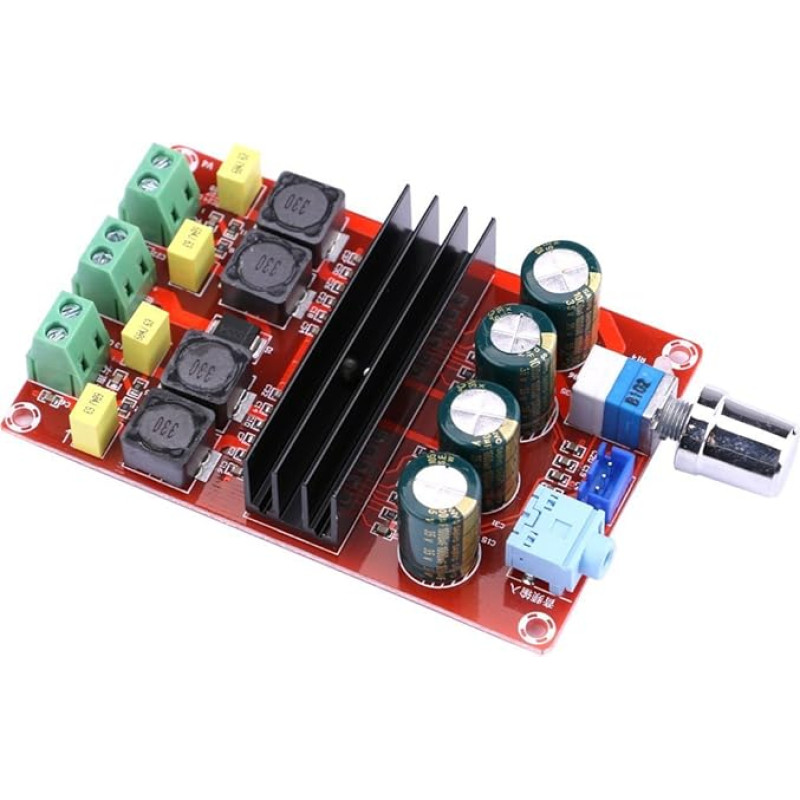 Dollatek 2 * 100 W TPA3116 D2 Twin Channel Digital Audio Amplifier Board DC12 V 24 V