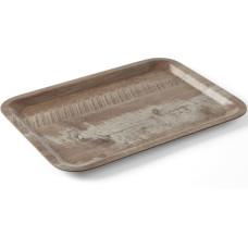 Amer Box Neslidus stačiakampis serviravimo padėklas 240x340 mm - tamsus medis