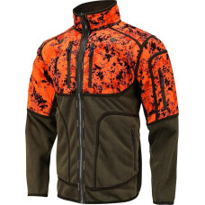 Oranžinė kamufliažinė striukė Wendejacke für Herren Windstop Wasserdicht