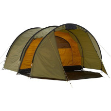 GRAND CANYON Robson 4 Tunnel Tent for 4 People, Waterproof, Large Space and Storage Space, Good Ventilation, Tent for Trekking, Camping, Outdoor