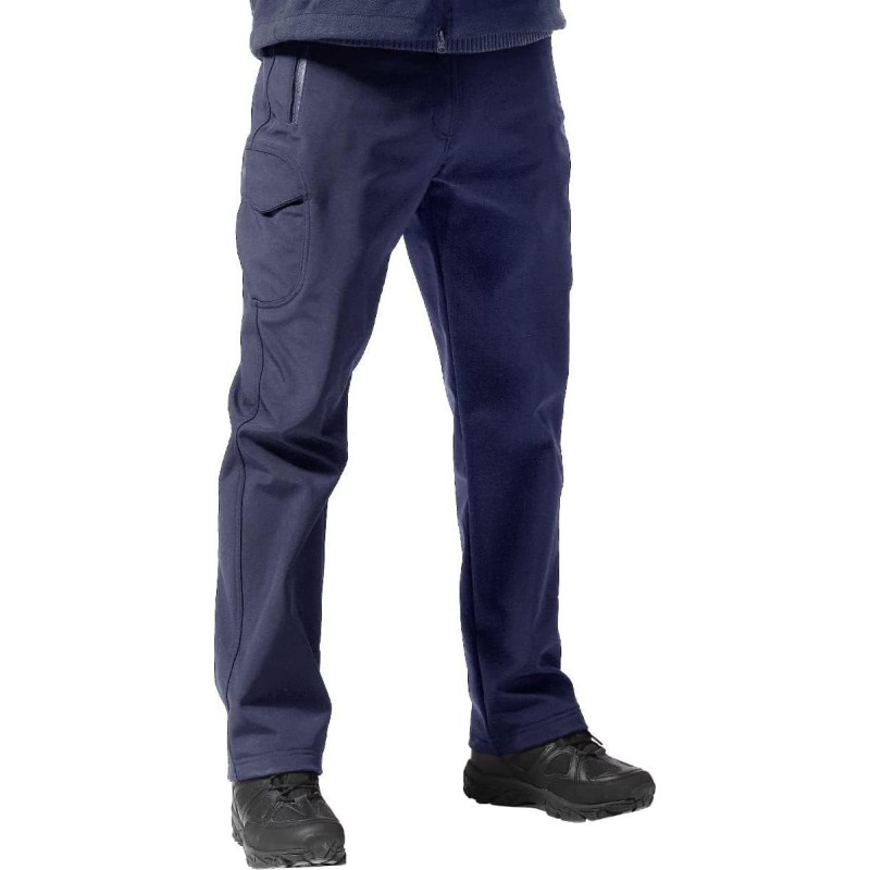 FREE SOLDIER Vyriškos žieminės šiltos slidinėjimo kelnės Softshell Fleece su pamušalu Lauko kelnės Taktinės neperšlampamos kelnės medžioklei Trekingas ir važiavimas dviračiu