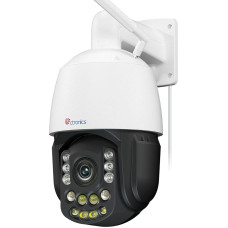 Ctronics 4K 30X 3D Optical Zoom Surveillance Camera Outdoor WiFi, 180 m Night Vision, Auto Tracking & Zoom, Person/Vehicle/Animal Detection, 2.4/5GHz, 256GB TF Card/FTP/Cloud, Colour Night Vision