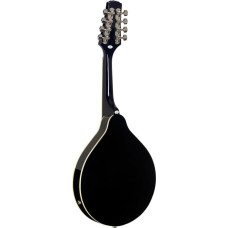 STAGG M50 E BLK Acoustic-Electric Bluegrass Mandolin with Nato Top, Black