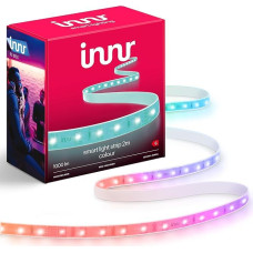 innr Zigbee LED Strip 2 m, Works with Hue* & Alexa (Bridge Required), White & Colour, LED Strip, Light Strip, Warm White to Cool White (1800 K - 6500 K), 1000 lm