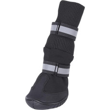 4-teiliges Set, wasserdichte Haustier-Hundeschuhe, rutschfeste Schutzstiefel für Große Hunde (XL)