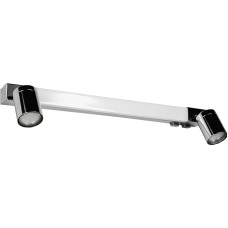 Trio Leuchten Enrico 281470306 LED Bathroom Wall Light Metal Chrome 6.5 Watt LED Excludes 2x GU10 Light Colour Adjustable