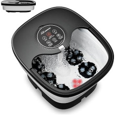 Snailax Folding Foot Bath with Massage and Heating