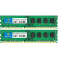 16 GB rinkinys DDR3 1600 MHz (2x8GB) DDR3L 12800U RAM 8GB 2Rx8 DDR3L-1600 PC3-12800U Udimm CL11 1,35 V 240 kontaktų stalinių kompiuterių atminties modulis Kompiuterinė atmintis