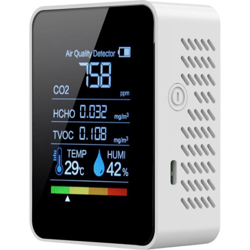 HCHO TVOC oro kokybės monitorius, 