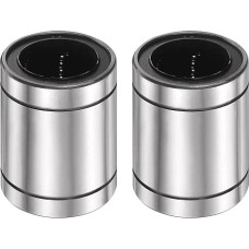šaltinių žemėlapis LM35UU Linearkugellager, 35 mm Bohrungsdurchmesser, 52 mm Außendurchmesser, 70 mm Länge, doppelseitige Gummidichtung, lineares Bewegungslager für 3D-Drucker, CNC-Maschinen-Anwendungen