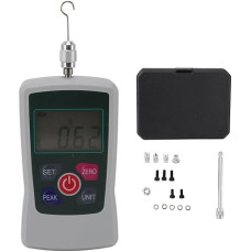 Digitales Kraftmessgerät, 50 N, hohe Genauigkeit, Push-Pull-Tester mit integriertem Sensor, multifunktionales Mini-Design für Laborarbeitsplätze, Aluminiumlegierung, komplettes
