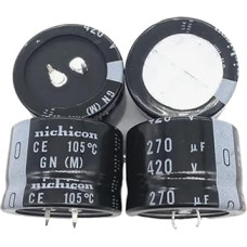 2 Stück/10 Stück 270 uF 420 V Nichicon GN 35 x 25 mm 420 V 270 uF Kondensatorius (2 Stück 270 uF 420 V)
