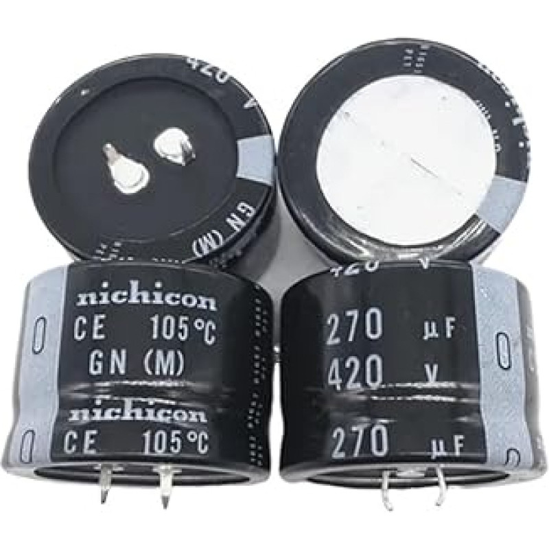 2 Stück/10 Stück 270 uF 420 V Nichicon GN 35 x 25 mm 420 V 270 uF Kondensatorius (2 Stück 270 uF 420 V)