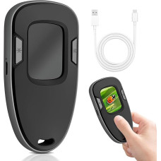 Luvan Mobile Phone Microscope, Portable Microscope, 200X Portable Pocket Microscope, 2.0 Inch IPS Colour Display, 2 Light Source Modes, 1 Megapixel, Built-in LED, Seniors