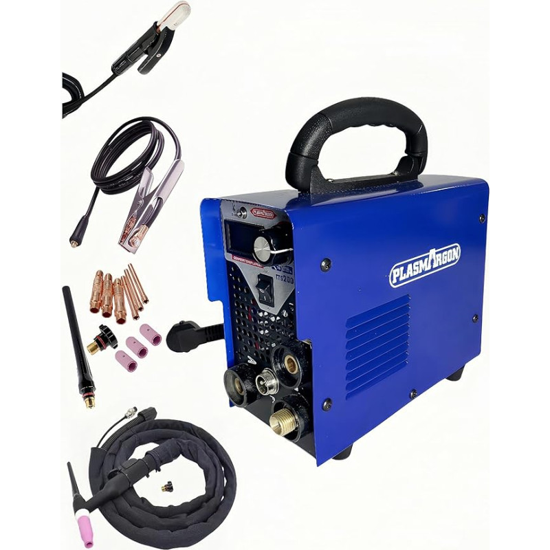 ITS-200 TIG suvirinimo aparatas su 200 Amp ir MMA, 2 in 1 kombinuotas TIG suvirinimo aparatas DC TIG suvirinimo aparatas, skirtas plienui, nerūdijančiam plienui suvirinti