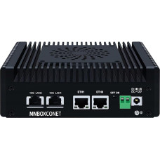 S7 Mini PC N150 2x10gbe RJ45, Firewall Appliance Micro Office Hardware, DDR5 8GB RAM 128GB SSD, 2xi226V 2.5Gbit LAN, USB C, TF Card Slot, SPK/MIC, Support Router OS