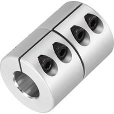 išteklių žemėlapis 9 bis 15 mm Wellenkupplung, 45 mm Länge, 32 Durchmesser, Klemmwellenkupplung, Aluminiumlegierung, Gelenkverbinder, Schrittmotor-Kupplung für 3D-Drucker, CNC-Maschinen, DIY-Encoder