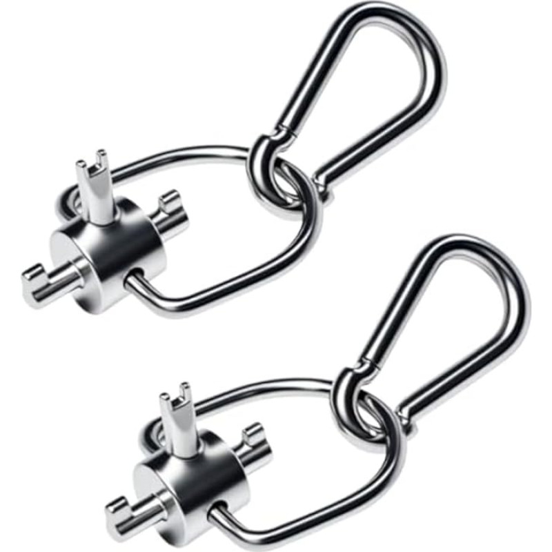 2er-Pack HVAC Verriegelungskappenschlüssel R410A ir R22, Kupferwerkzeug Montavimas ir montavimas