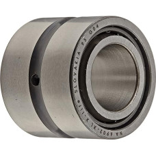 INA NA6902 Adatinis ritininis guolis, tiksliai šlifuotas, plieninis narvelis, atviras galas, skylė alyvai, metrinis, 15 mm ID, 28 mm OD, 23 mm plotis, 22 000 apsisukimų per minutę maksimalus greitis