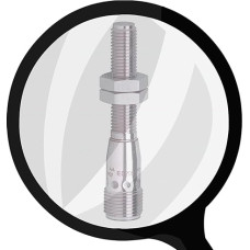 1 x IEC210 viso metalo jutiklis 10,36 DC PNP tipo