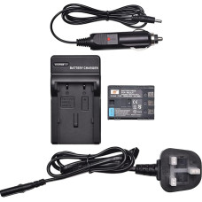 DSTE NB-2L NB-2LH ličio jonų akumuliatorius + DC18U kelioninis ir automobilinis įkroviklis, suderinamas su 