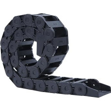 Offene Energieführungskette for CNC-3D-Drucker, Kabelträger mit Enden, Brückentyp, 1000 mm Länge, 15 x, 20, 30(15x15mm)
