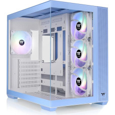 Thermaltake View 380 TG ARGB Mid Tower šasi 25 metų Hortenzijos mėlynos spalvos riboto leidimo