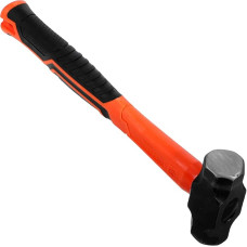 Gadpiparty Schwerer Carbonstahl-achteckhammer mit Stoßdämpfendem Tpr-griff Vielseitiger Abbruchhammer für Mauerwerk Langlebiges Werkzeug für Bau und Heimwerker Ergonomisch und Robust