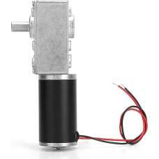 Socobeta Elektrischer Getriebemotor, Langlebiger Umkehrbarer Schneckengetriebemotor für Fensteröffner, 12 V (12 V, 10 U/min)