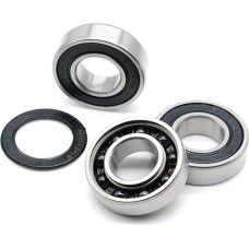 Lager, 2PC 6001 Hybrid-Keramiklager 12x28x8 mm ABEC-7 Fahrrad-Innenlager & Ersatzteile 6001RS Si3N4 Kugellager,Verbesserte Haltbarkeit