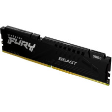 Kingston FURY Beast Black DDR5 32GB 5200MT/s CL40 DIMM Desktop Gaming Memory Single Module Intel XMP - KF552C40BB-32