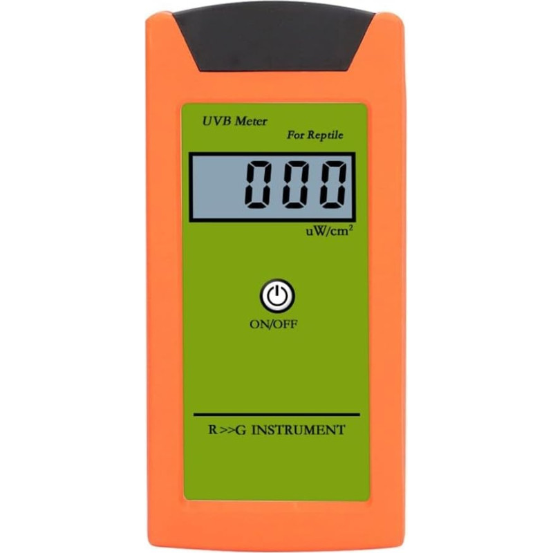 RGM-UVC UVB-Messgerät Detektor mit digitalem LCD-Display, hohe Genauigkeit für Reptilien-UV-Licht und Sonnenlampen-Intensitätsmessung, tragbare UVB