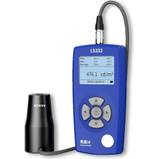 Photometer-Helligkeitstester, ausgestattet mit 10/20 mm Sonde, Messbereich 1-1000000 cd/m², geeignet für HDR-Bildschirm, Projektorflimmern.