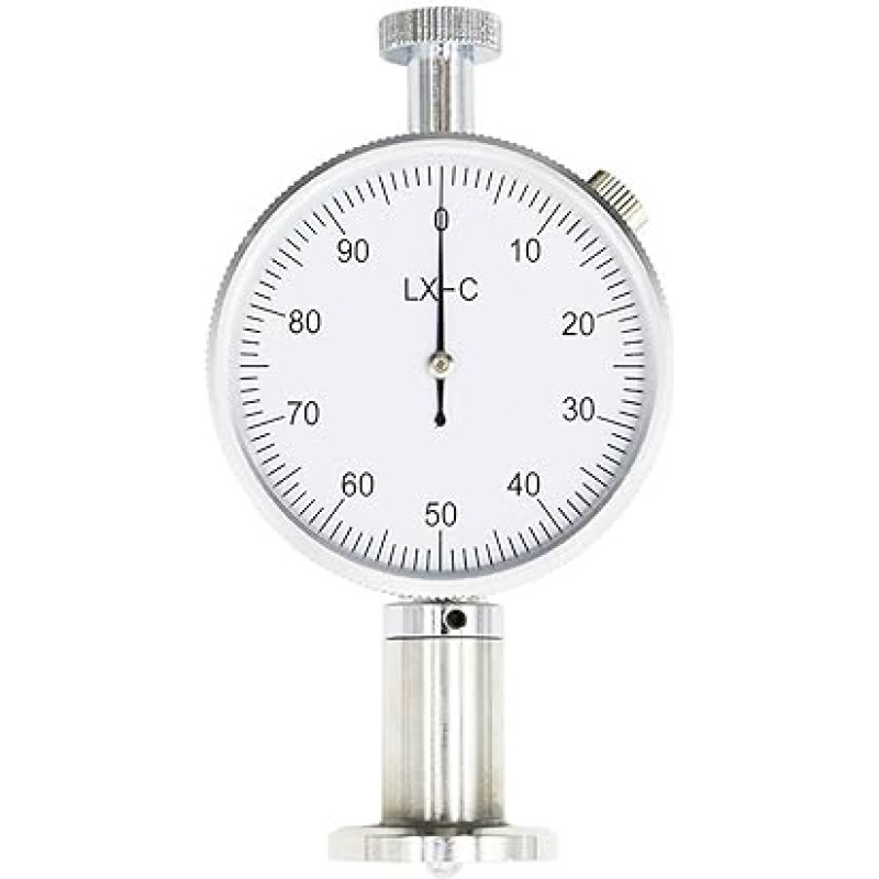 Härteprüfgerät, LX-C-1 Shore-Härte-Durometer-Härteprüfgerät zur Messung der Härte Hochpräzises Durometer-Härteprüfgerät