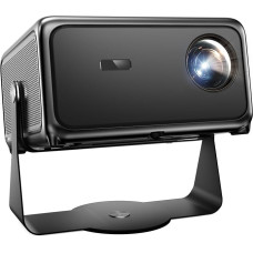 4K projektorius Namų kinas 1500 ANSI liumenų dienos šviesos išmanusis projektorius su tiesioginės TV transliacijos funkcija, ToF automatinio fokusavimo funkcija ir trapecijos korekcija, 30 W 