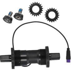 Drehmomentsensor für MidDrive-Motor, 68 mm, PAS, kompatibel mit M400-Serie, elektrisch, für Fahrradteile, 6-poliger Stecker, ABS + Metall, Schwarz