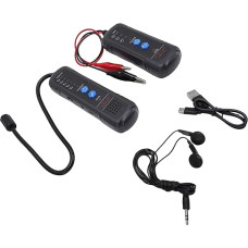 Cryfokt Erdkabelsuchgerät, Kabelsuchgerät, 6,6 Fuß Tiefentester mit Kopfhörer – Einstellbare Stärke und Nicht-invasive Bruchpunkterkennung für Vielseitige Leitungsverfolgung