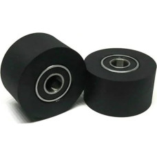 1 Stück 8 mm Innendurchmesser, 35 mm Durchmesser, Polyurethan-Formlager PUT69835-20, PU-beschichtete Rolle, 8 x 35 x 20, weicher Kunststoff(10x30x30mm)