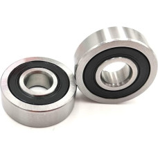 Lager, 2 Stück nicht standardmäßige spezielle Rollenlager 6202X1 LR202-2RSR LR202NPPU 15 * 40 11,Verbesserte Haltbarkeit