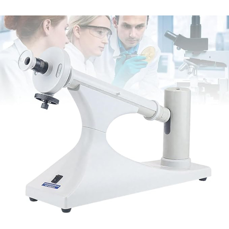 Poliarimetrinis testeris, rankinis +/- 180° laboratorinis diskas mėginio koncentracijai, grynumui, cukraus kiekiui matuoti su natrio lempa