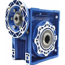 NMRV090 Schneckengetriebe-Drehzahlminderer 80B14 Flansch mit 19 mm Eingangswelle 38 mm Ausgangsbohrung Metallgetriebe