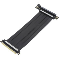 PUSOKEI Pcie 4.0 Riser Cable, 90° PCI E 4.0 16X Extension Cable, GPU Riser Cable for RTX3080ti, RTX3080, RTX3070ti, RTX3070, RTX3060ti, for Backward GPU Expansion Card (250mm)