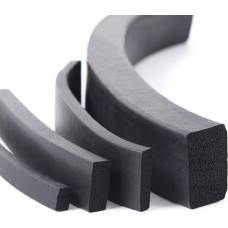 Schaumstoffdichtungsstreifen, 10 m, schwarzer EPDM-Gummi-Schaum-Dichtungsstreifen, 3 x 3 mm, 4 x 4, 4 x 5, 5 x 5, 5 x 6, 6 x 6, 8 x 8, 10 x 10, 12 x 12 mm, quadratische Schwammdichtung für