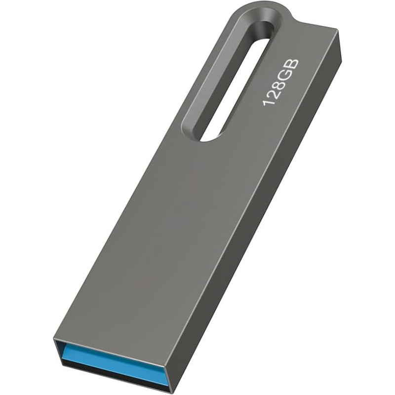 USB atmintinė 128 GB 3.0 vandeniui atsparus atminties laikiklis 